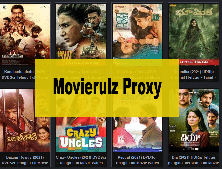 Movierulz Proxy: *100% Working* List Updated [October-2023]