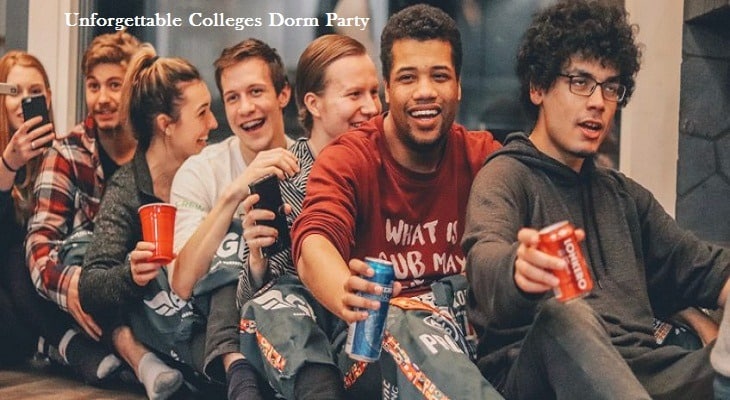 college dorm party