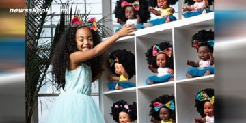 This 7-Year Old Girl Inspired Her Mom to Create a Black Doll Collection Now Recognized by Oprah