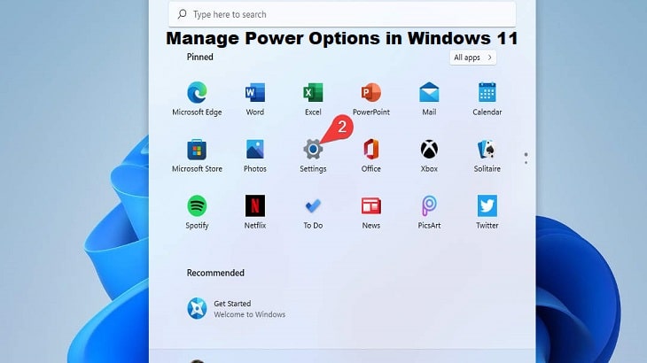 How Do You Manage Power Options in Windows 11