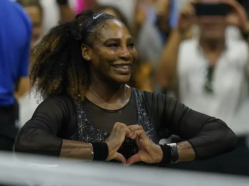 Serena Williams wins her first match of her last U.S. Open