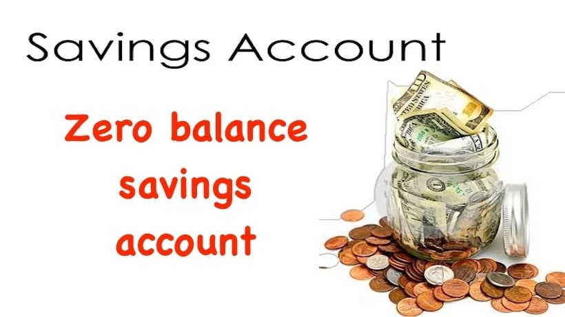 zero balance account saving